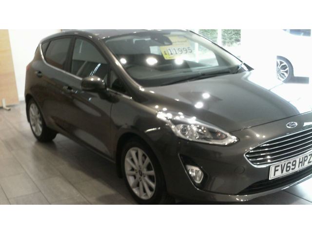 2019 (69) Ford Fiesta 1.0T EcoBoost GPF Titanium Hatchback 5dr Petrol Auto Euro 6 (s/s) (100 ps)